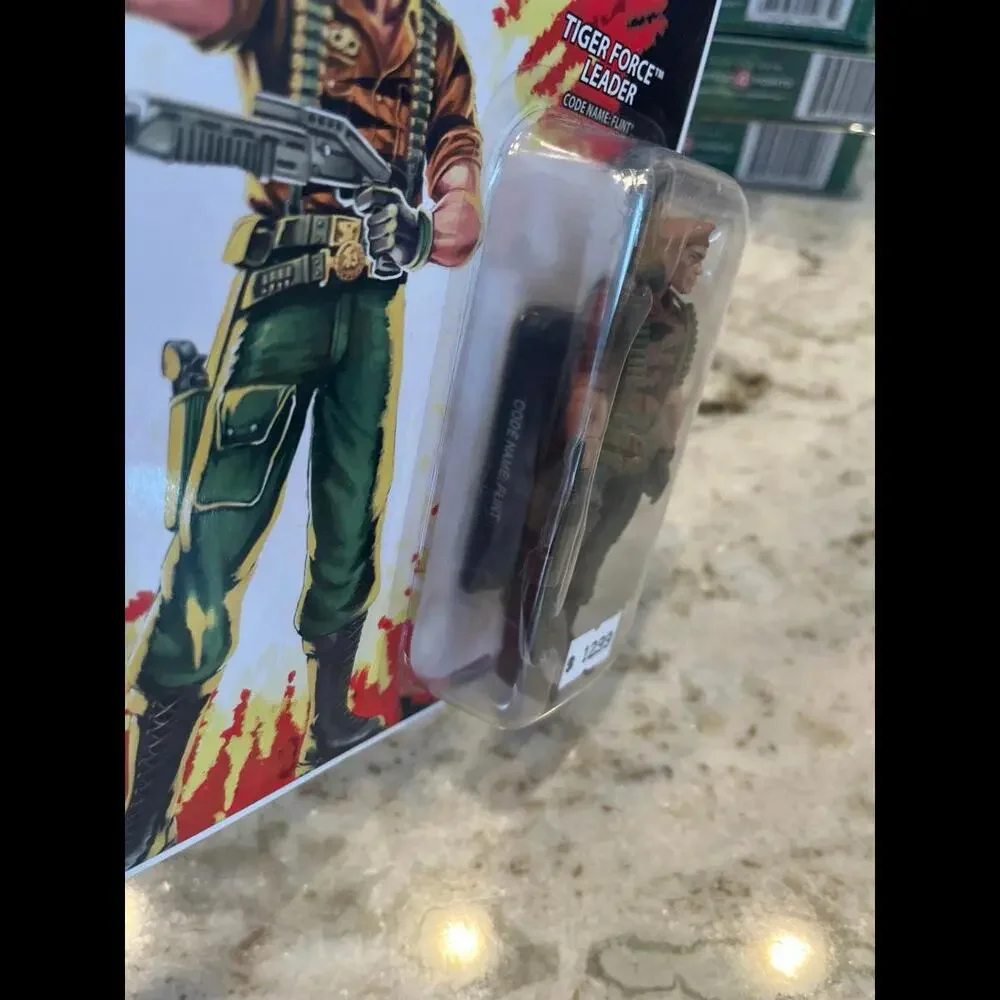 2007 GI Joe Flint‎ Tiger Force Leader Hasbro 25th Anniversary New Action Figure